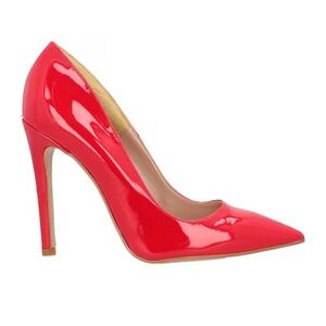 Albina Red Patent Leather Women's Pump Sz EU 40
